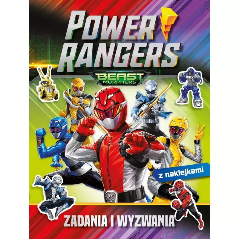 POWER RANGERS ZADANIA I WYZWANIA - HarperCollins