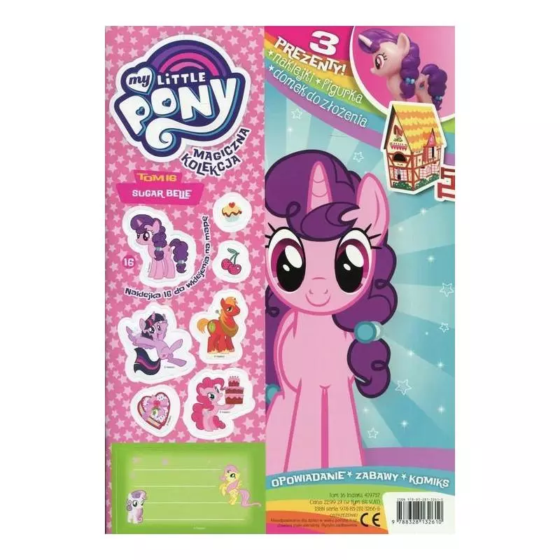 MAGICZNA KOLEKCJA MY LITTLE PONY 16 SUGER BELLE II GATUNEK - Edipresse Polska