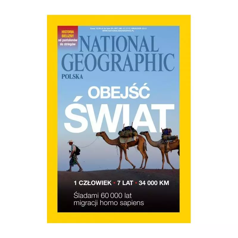 NATIONAL GEOGRAPHIC POLSKA OBEJŚĆ ŚWIAT GRUDZIEŃ 2013 - National Geographic