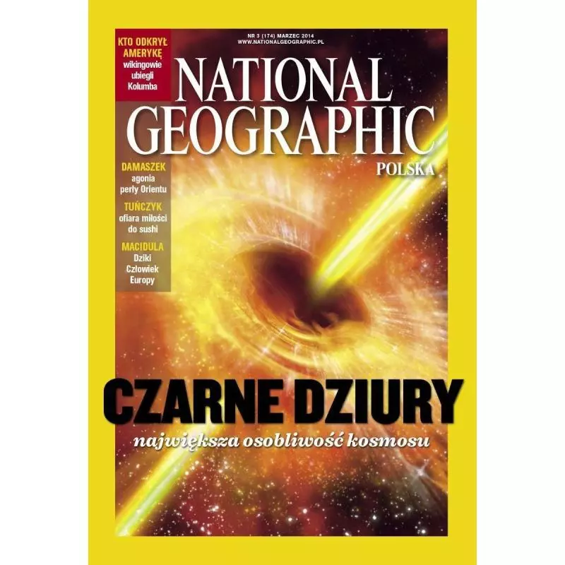NATIONAL GEOGRAPHIC POLSKA CZARNE DZIURY MARZEC 2014 - National Geographic