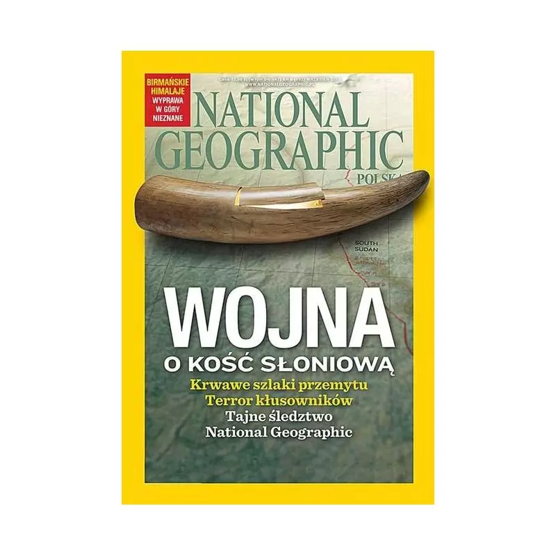 NATIONAL GEOGRAPHIC POLSKA WOJNA O KOŚĆ SŁONIOWĄ WRZESIEŃ 2015 - National Geographic
