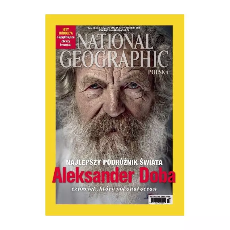 NATIONAL GEOGRAPHIC POLSKA NAJLEPSZY PODRÓŻNIK ŚWIATA ALEKSANDER DOBA KWIECIEŃ 2015 - National Geographic