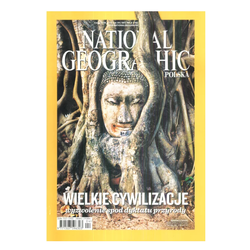 NATIONAL GEOGRAPHIC POLSKA WIELKIE CYWILIZACJE NR 4 (163) - National Geographic