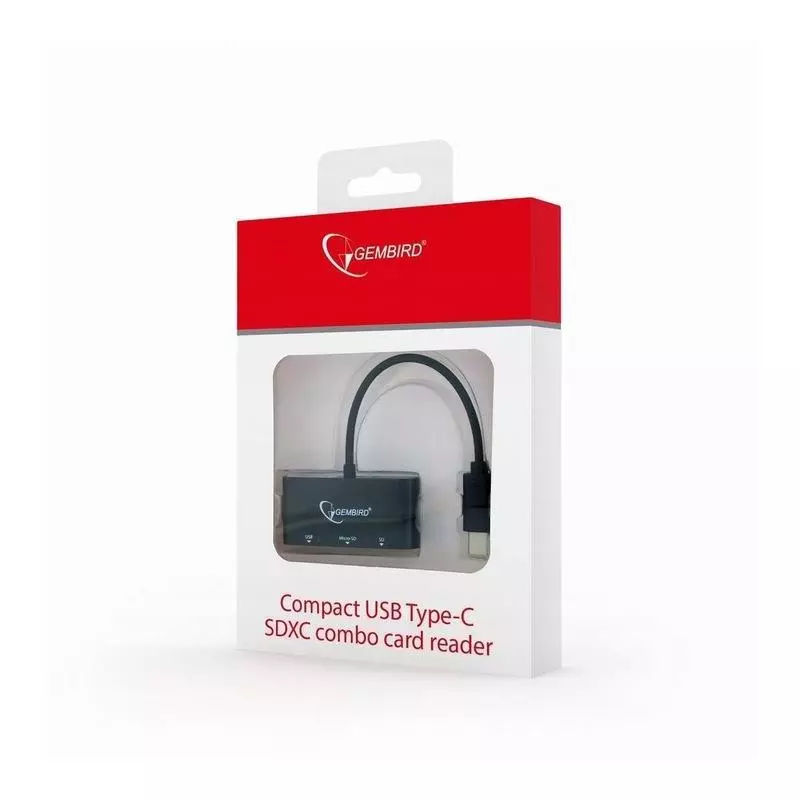 CZYTNIK KART PAMIĘCI USB-C SDXC GEMBIRD - Gembird