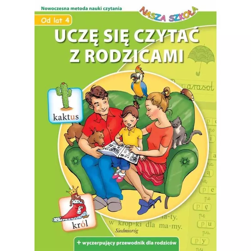 UCZĘ SIĘ CZYTAĆ Z RODZICAMI 4+ - Siedmioróg