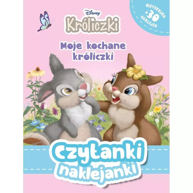 DISNEY MOJE KOCHANE KRÓLICZKI CZYTANKI NAKLEJANKI - Olesiejuk
