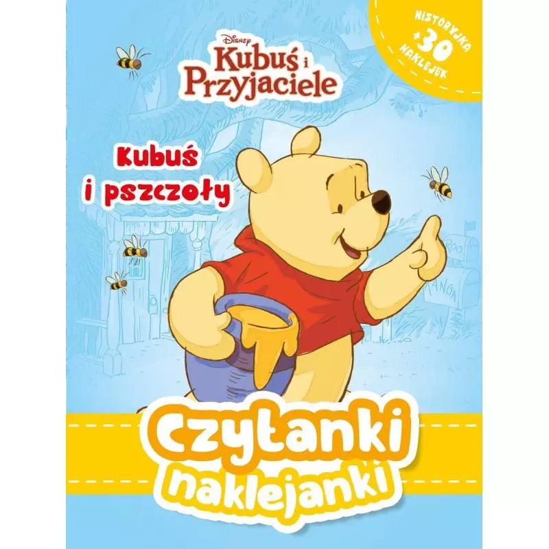 DISNEY KUBUŚ I PRZYJACIELE KUBUŚ I PSZCZOŁY CZYTANKI NAKLEJANKI - Olesiejuk