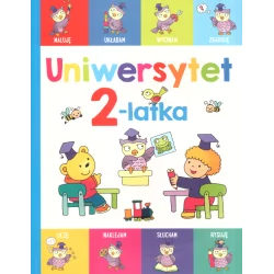 UNIWERSYTET 2-LATKA MALUJĘ UKŁADAM WYCINAM ZGADUJĘ - Olesiejuk