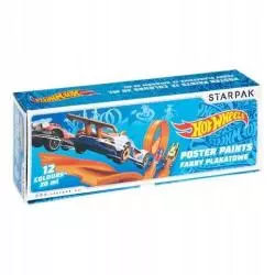 FARBY PLAKATOWE HOT WHEELS 12 KOLORÓW STARPAK - Starpak