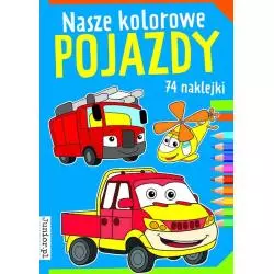 NASZE KOLOROWE POJAZDY 74 NAKLEJKI - Junior.pl