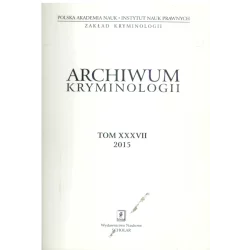 ARCHIWUM KRYMINOLOGII XXXVII 2015 - Scholar