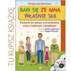 BAW SIĘ ZE MNĄ WŁAŚNIE TAK KSIĄŻKA + 3 CD PL II GATUNEK - Harmonia