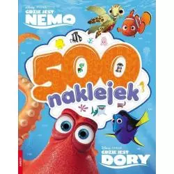 DISNEY GDZIE JEST NEMO GDZIE JEST DORY 500 NAKLEJEK - Ameet