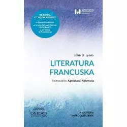 LITERATURA FRANCUSKA John Lyons - Wydawnictwo Uniwersytetu Łódzkiego