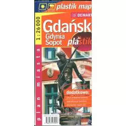 GDAŃSK GDYNIA SOPOT PLAN MIASTA 1 : 26 000 - Demart