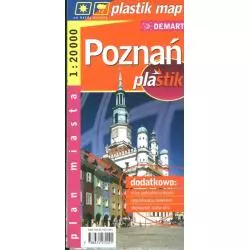 POZNAŃ LAMINOWANY PLAN MIASTA 1 : 20 000 - Demart