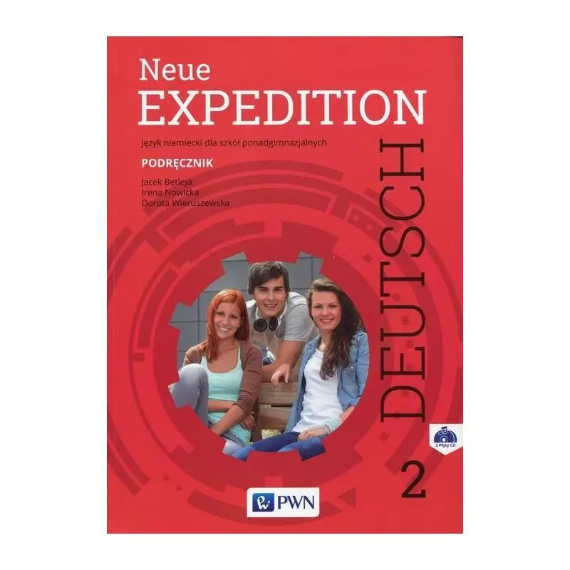 JĘZYK NIEMIECKI NEUE EXPEDITION 2 Jacek Betleja, Dorota Wieruszewska, Irena Nowicka - PWN