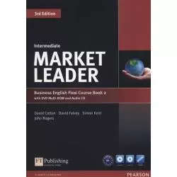 MARKET LEADER INTERMEDIATE FLEXI COURSE BOOK 2+ CD +DVD - Pearson