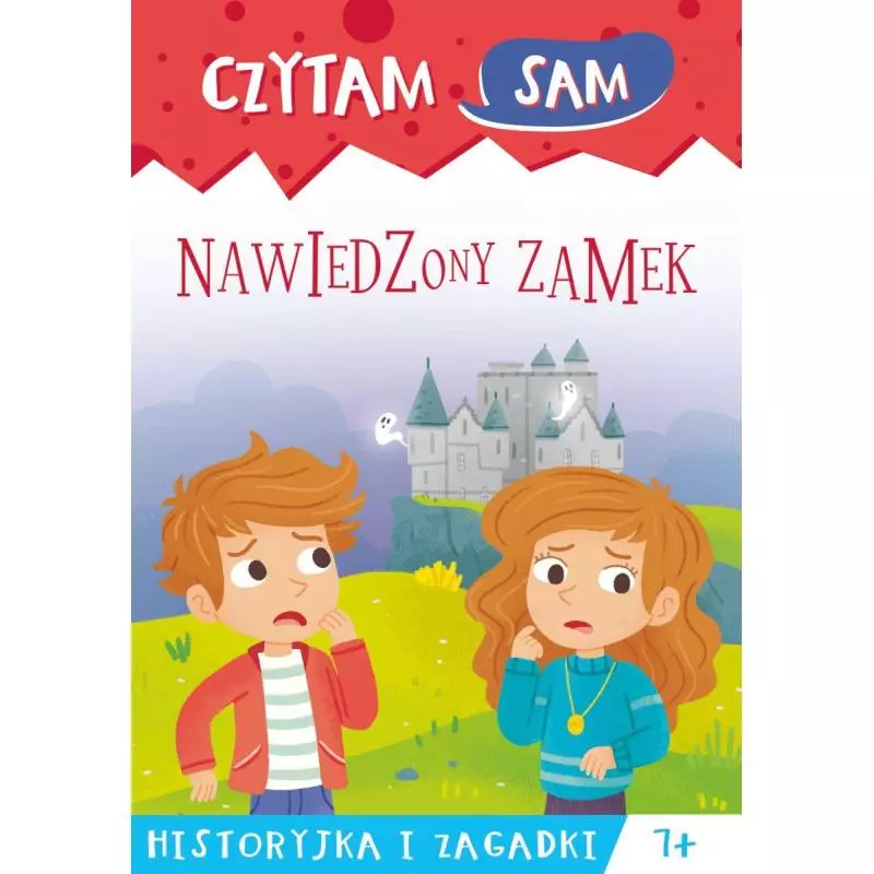 NAWIEDZONY ZAMEK CZYTAM SAM HISTORYJKA I ZAGADKI 7+ - Olesiejuk