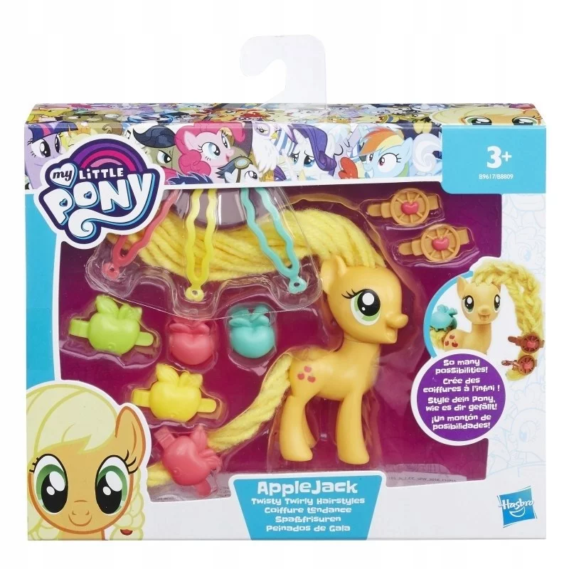 APPLEJACK STYLOWA GRZYWA MY LITTLE PONY 3+ - Hasbro