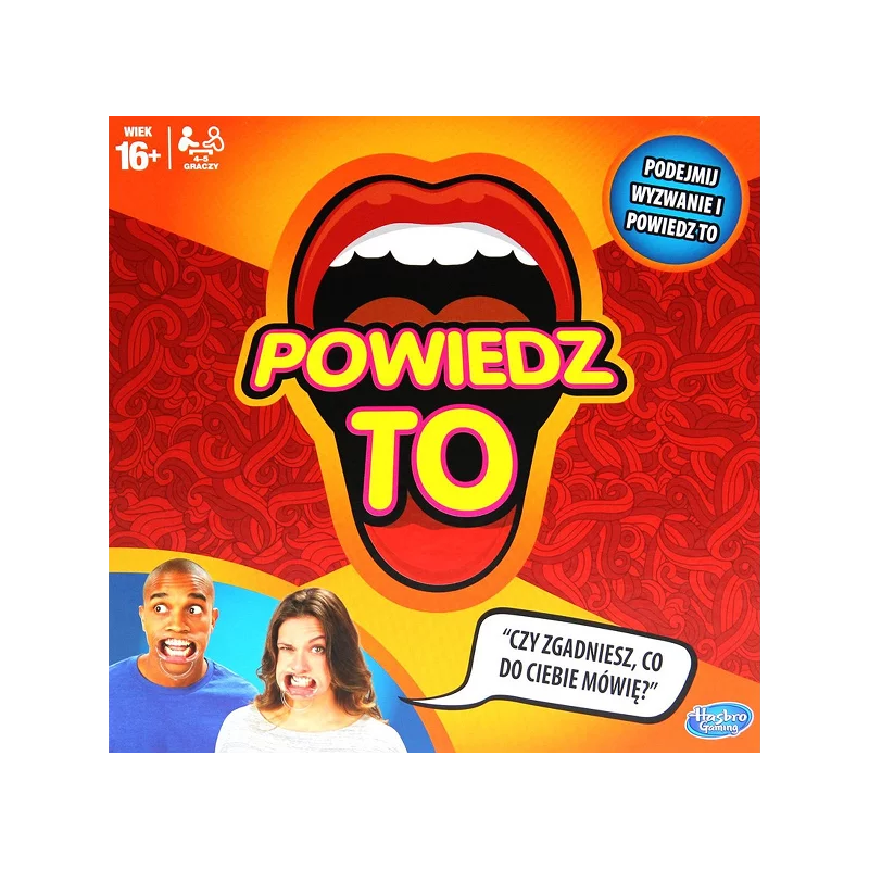 POWIEDZ TO GRA TOWARZYSKA 16+ - Hasbro
