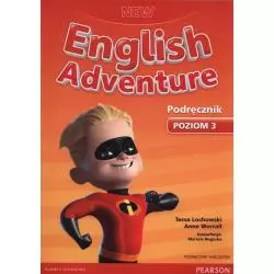NEW ENGLISH ADVENTURE 3 PODRĘCZNIK WIELOLETNI + CD Anne Worrall, Tessa Lochowski - Pearson