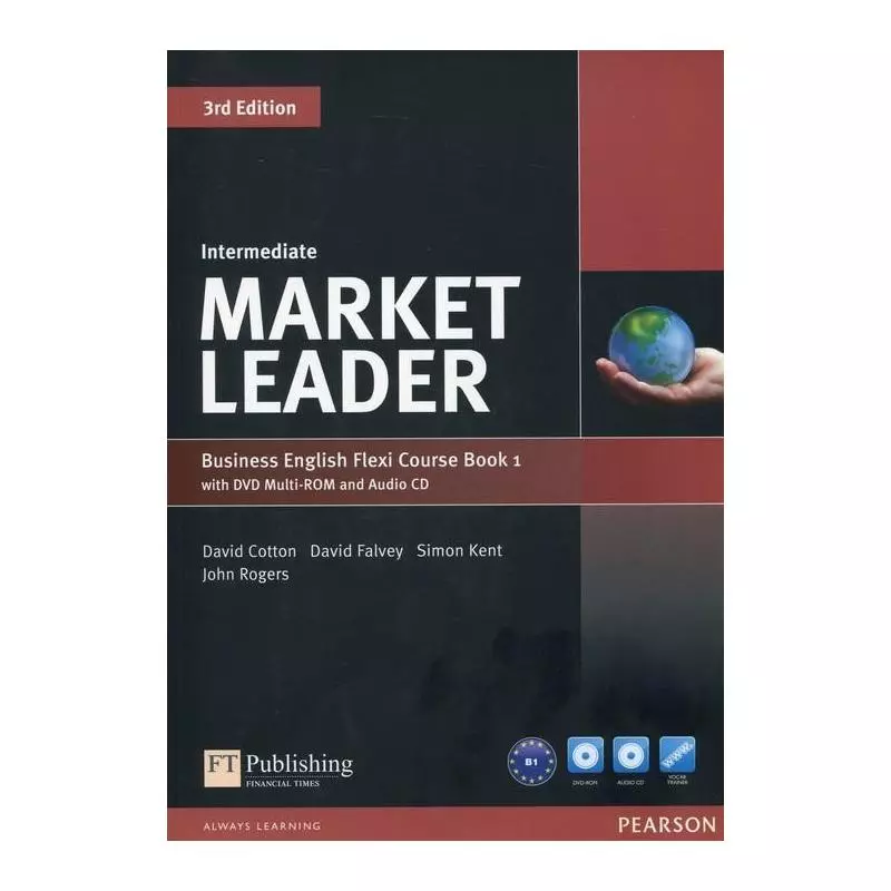 MARKET LEADER BUSINESS ENGLISH FLEXI COURSE BOOK 1 WITH DVD + CD INTERMEDIATE Iwonna Dubicka - Pearson