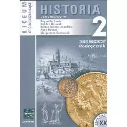 HISTORIA 2 CZASY NOWOŻYTNIE PODRĘCZNIK Bohdan Halczak, Roman Maciej Józefiak, Bogumiła Burda - Operon