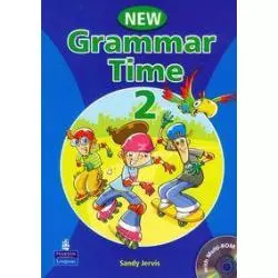 NEW GRAMMAR TIME 2 WITH CD Sandy Jervis - Longman