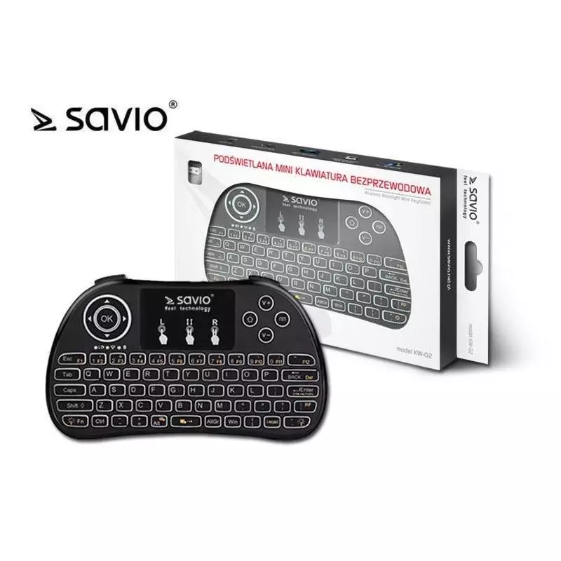 BEZPRZEWODOWA KLAWIATURA ELMAK SAVIO KW-02 - Savio