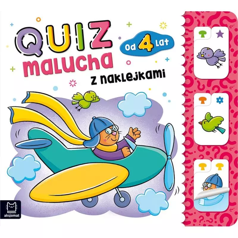 QUIZ MALUCHA Z NAKLEJKAMI OD 4 LAT - Aksjomat QUIZ MALUCHA Z NAKLEJKAMI OD 4 LAT - Aksjomat