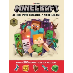 ALBUM PRZETRWANIA Z NAKLEJKAMI MINECRAFT Craig Jelley, Stephanie Milton - Harperkids