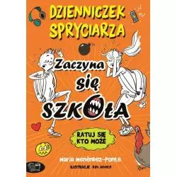 ZACZYNA SIĘ SZKOŁA. DZIENNICZEK SPRYCIARZA - Arti