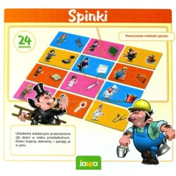 ZAWODY PUZZLE SPINKI 24 ELEMENTY 4+ - Jawa