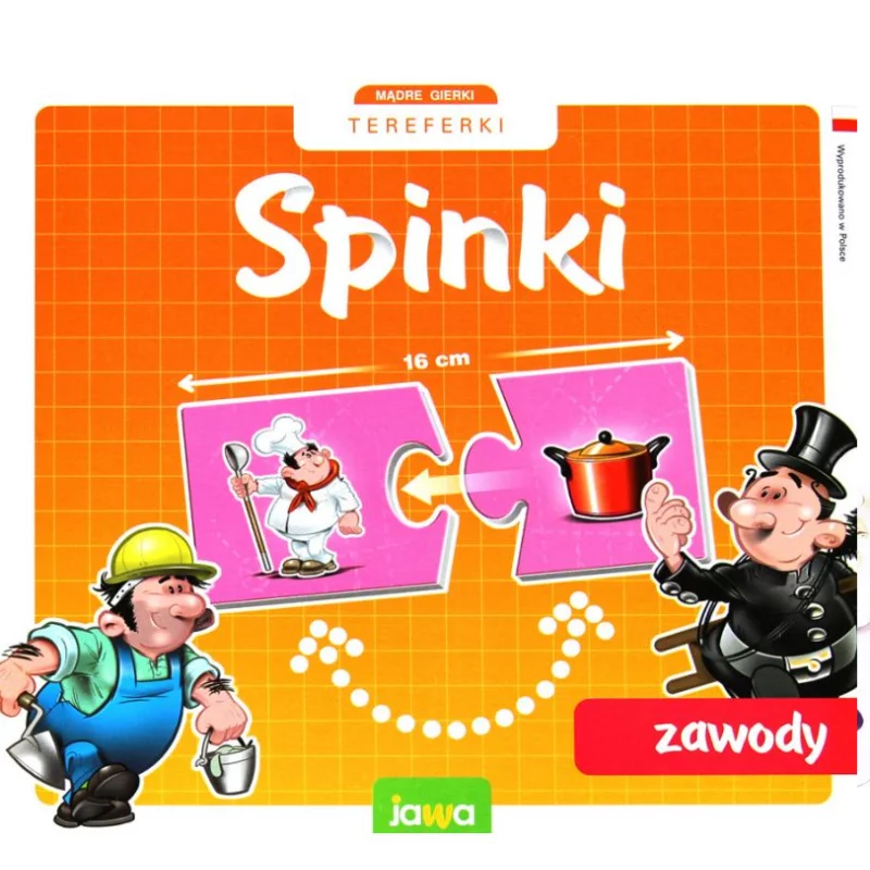 ZAWODY PUZZLE SPINKI 24 ELEMENTY 4+ - Jawa