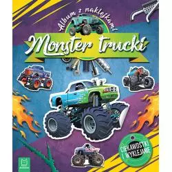 MONSTER TRUCKI ALBUM Z NAKLEJKAMI CIEKAWOSTKI I WYKLEJANIE - Aksjomat