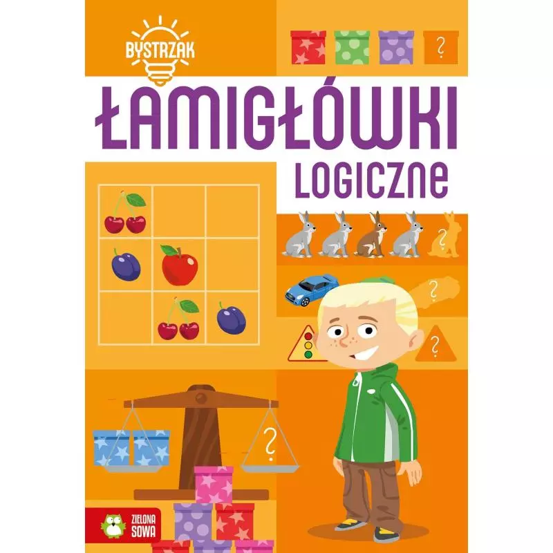 ŁAMIGŁÓWKI LOGICZNE BYSTRZAK 6+ - Zielona Sowa