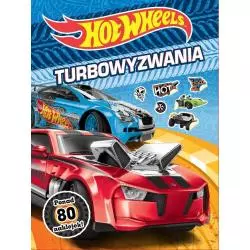 HOT WHEELS TURBOWYZWANIA PONAD 80 NAKLEJEK - Olesiejuk