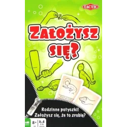 ZAŁOŻYSZ SIĘ? RODZINNE POTYCZKI GRA RODZINNA 8+ - Tactic