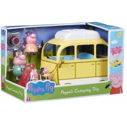 ŚWINKA PEPPA KAMPER Z FIGURKAMI I AKCESORIAMI 3+ - Tm Toys