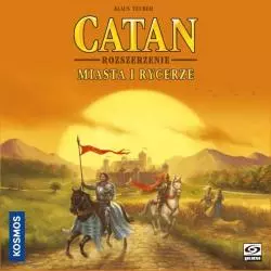 CATAN: MIASTA I RYCERZE GRA PLANSZOWA 12+ - Galakta