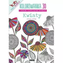 KOLOROWANKA 3D KWIATY Hannah Davies - Publicat