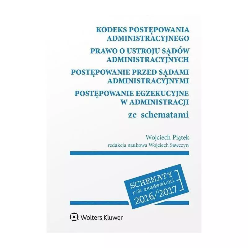 KODEKS POSTĘPOWANIA ADMINISTRACYJNEGO - Wolters Kluwer