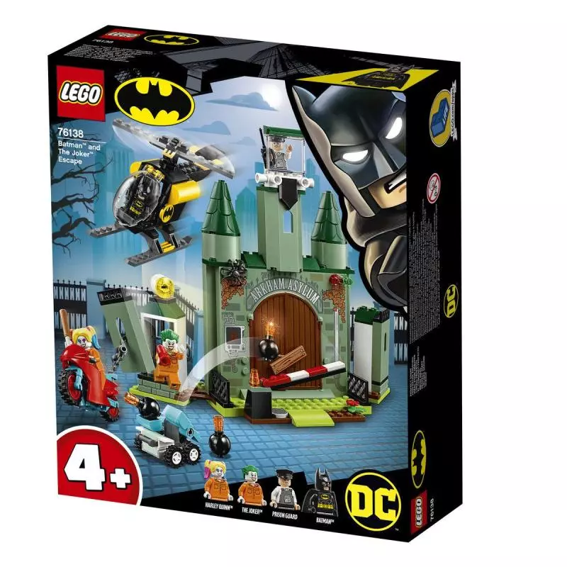 BATMAN I UCIECZKA JOKERA LEGO DC COMICS SUPER HEROES 76138 - Lego