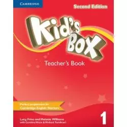 KIDS BOX TEACHERS BOOK 1 Lucy Frino, Melanie Williams, Caroline Nixon, Michael Tomlinson - Cambridge University Press