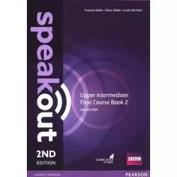 SPEAKOUT 2ND EDITION UPPER INTERMEDIATE FLEXI COURSE BOOK 2 + DVD Frances Eales, Louis Harrison - Pearson