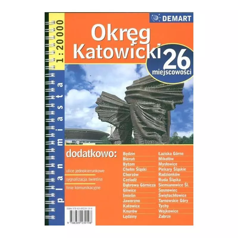 OKRĘG KATOWICKI 1:20 000 PLAN MIASTA - Demart