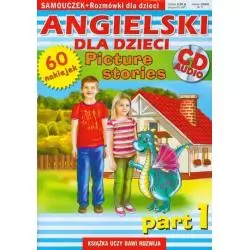 ANGIELSKI DLA DZIECI PICTURE STORIES 1 + CD ROZMÓWKI DLA DZIECI - Literat