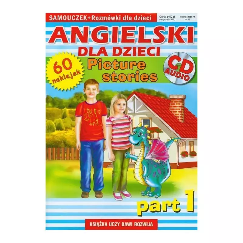 ANGIELSKI DLA DZIECI PICTURE STORIES 1 + CD ROZMÓWKI DLA DZIECI - Literat