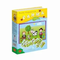 PUZZLE MAGNETYCZNE FARMA 24 ELEMENTY 4+ - Alexander